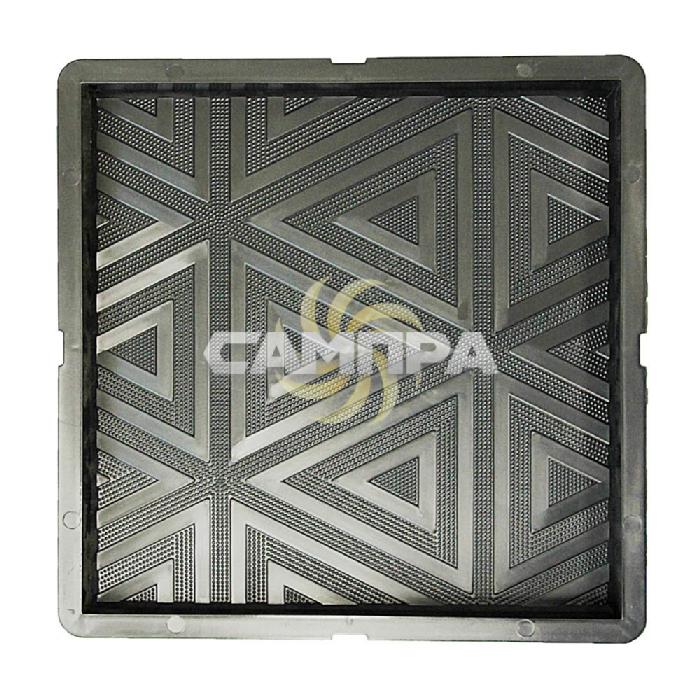 Форма С14 Квадрат Треугольник 30х30х3 см фото 1