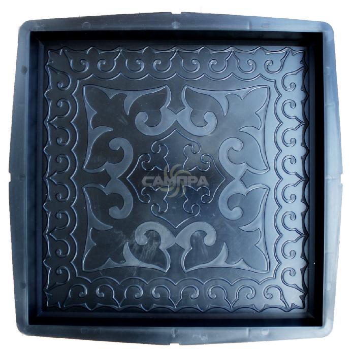 Форма для тротуарной плитки Квадрат Астана 40х40х5 см фото 1