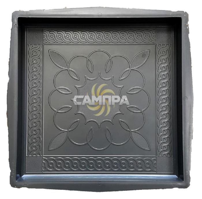 Форма для тротуарной плитки Коса узор фото 1