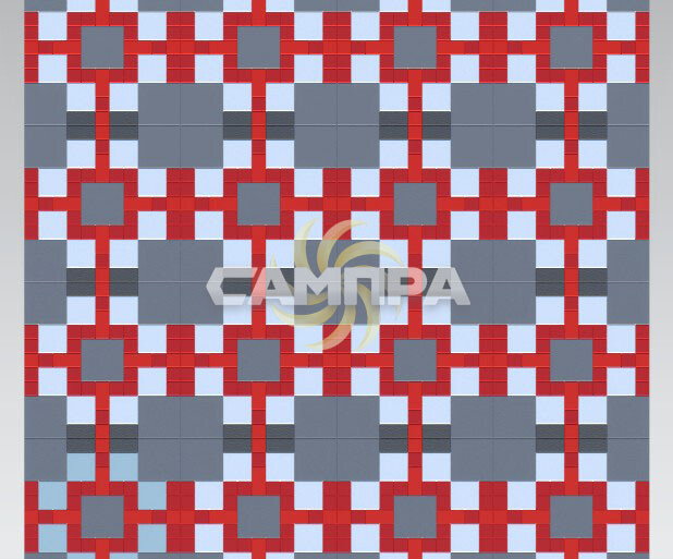 Форма 20х20х4,5 шагрень фото 5